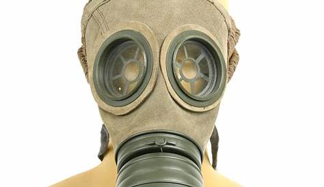 The GM-15 (Gummimaske) 1916. Germany's First WWI Gas Mask. - Civilian