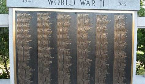 PENNSYLVANIA RAILROAD WORLD WAR II MEMORIAL - National War Memorial