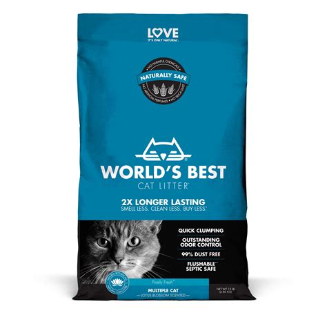 World's Best Cat Litter Scented Multiple Cat Clumping Formula Petco