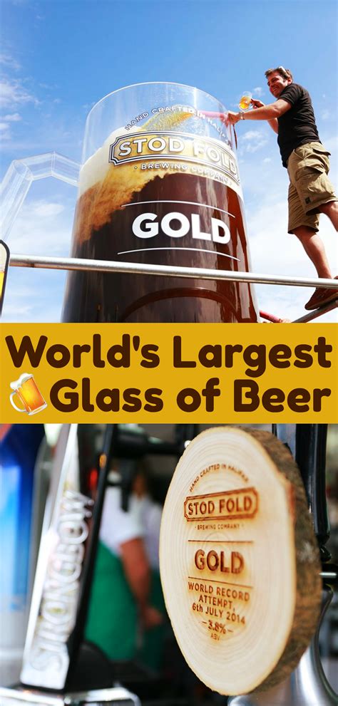 world's largest beer bottle