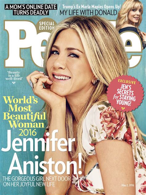 Jennifer Aniston Is People Magazine’s ‘World’s Most Beautiful Woman