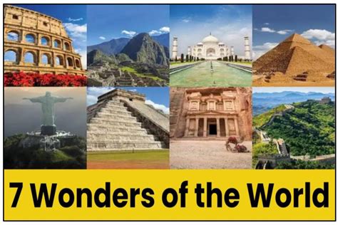 world 7 wonders list in hindi