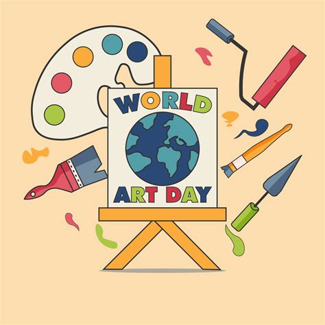 world art day poster