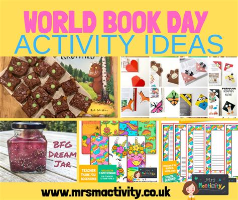 world book day activities in school