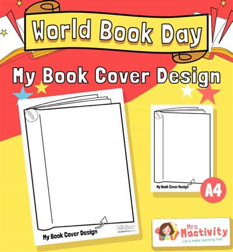 world book day book cover template