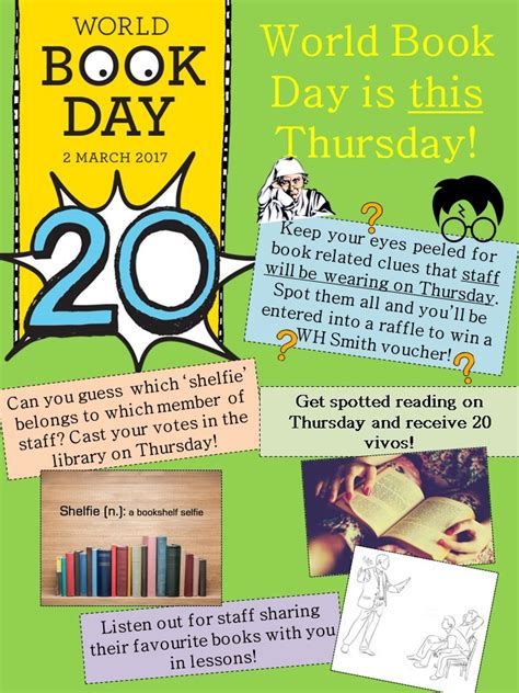 world book day books poster