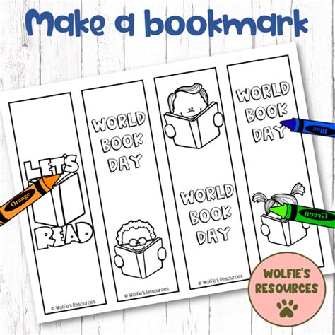 world book day free printable resources