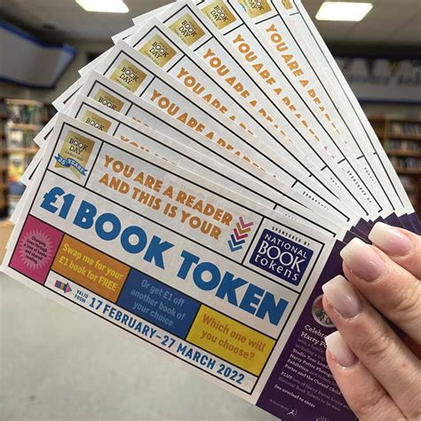 world book day tokens for schools