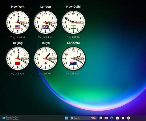 World Clock App Desktop
