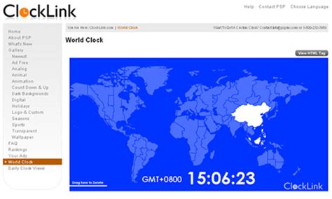 World Clock Link
