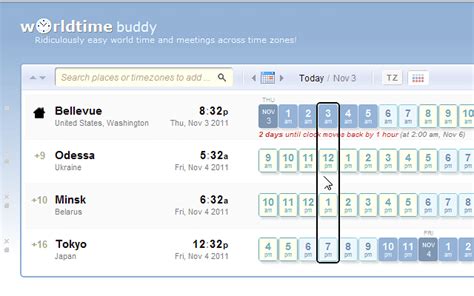 World Clock Time Buddy