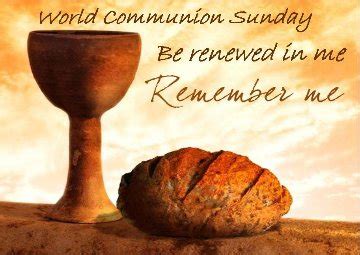 world communion sunday scripture
