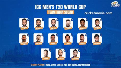 world cup 2023 india squad t20 selection