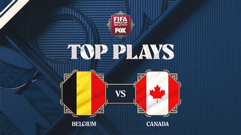 world cup nov 23 2022 belgium vs canada