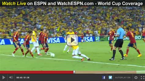 world cup soccer live streaming espn