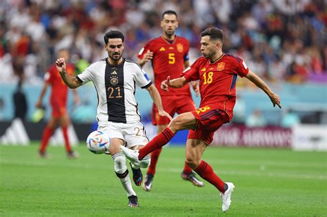 world cup spain v germany live