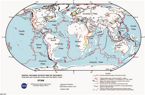 world earthquake fault lines map