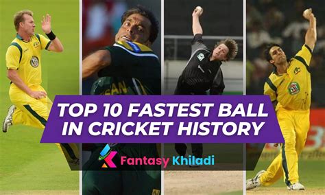 world fastest ball in cricket history