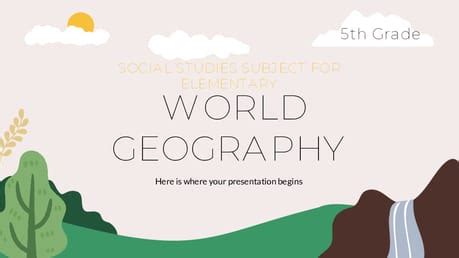 World Geography Google Slides Template