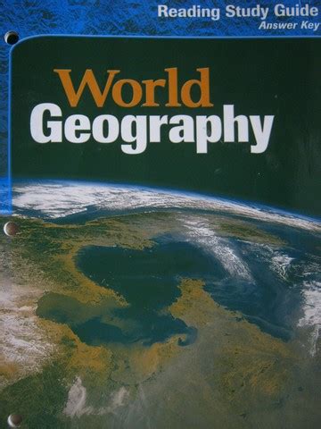 World Geography Textbook Answer Key