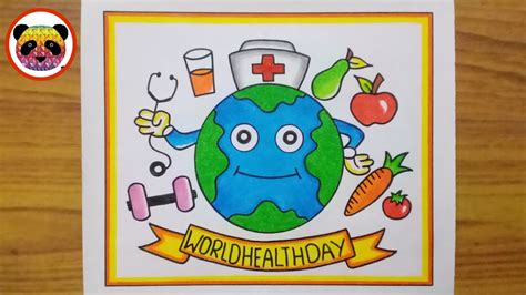 world health day drawing