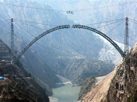 world highest railway bridge in india