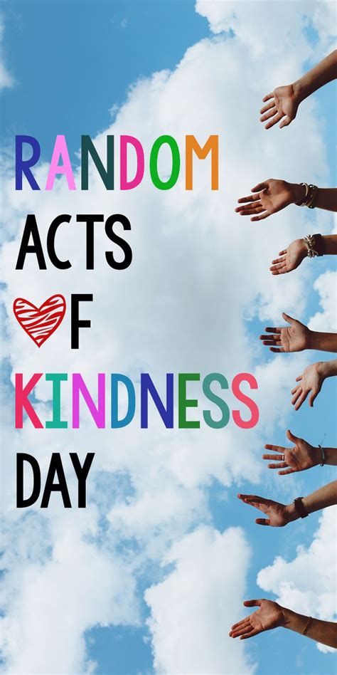 world kindness day ideas