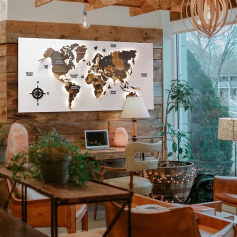 World Map Decor Ikea