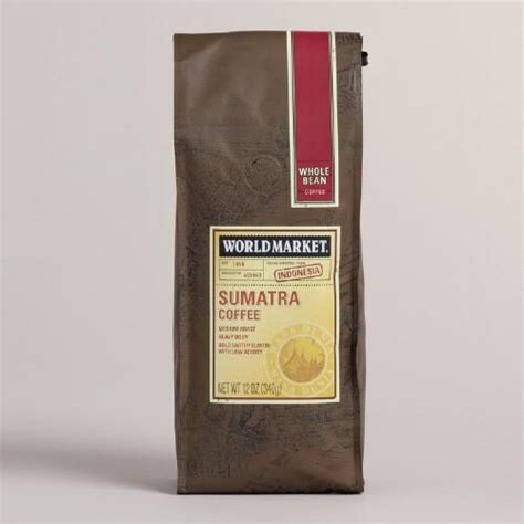 world market sumatra coffee