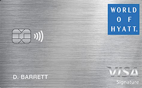 world of hyatt credit card points