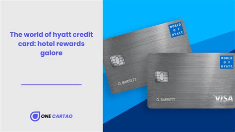 world of hyatt credit card travel benefits