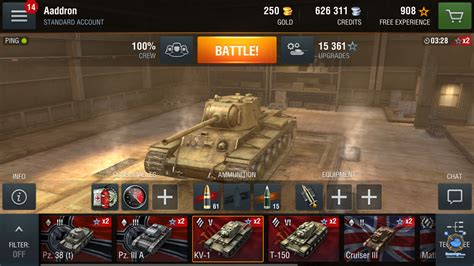 world of tanks blitz specs