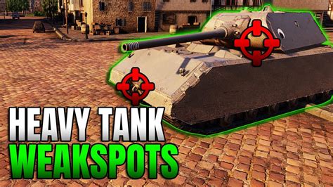 world of tanks blitz tank weak spots