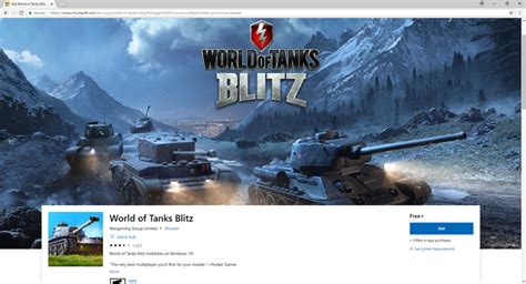 world of tanks blitz windows store