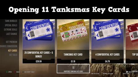 world of tanks console key cards drop