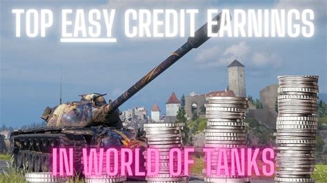 world of tanks credit earning chart