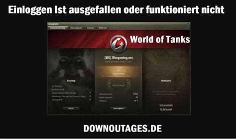 world of tanks einloggen