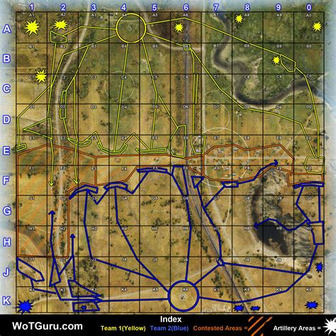 world of tanks maps list