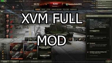 world of tanks mods xvm