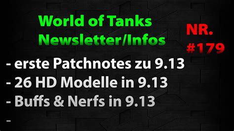 world of tanks newsletter