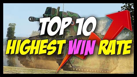 world of tanks win rate by tank