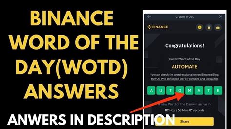 world of the day binance