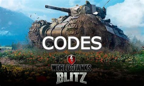 world of war tanks blitz codes