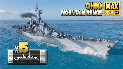 world of warships ohio battleship
