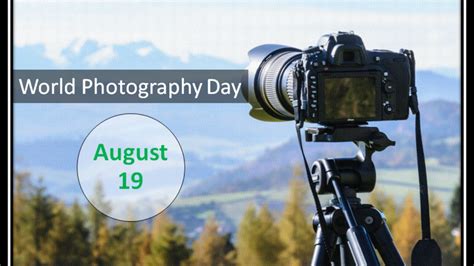 world photography day date
