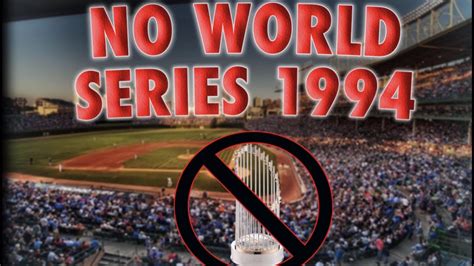 world series baseball 1994