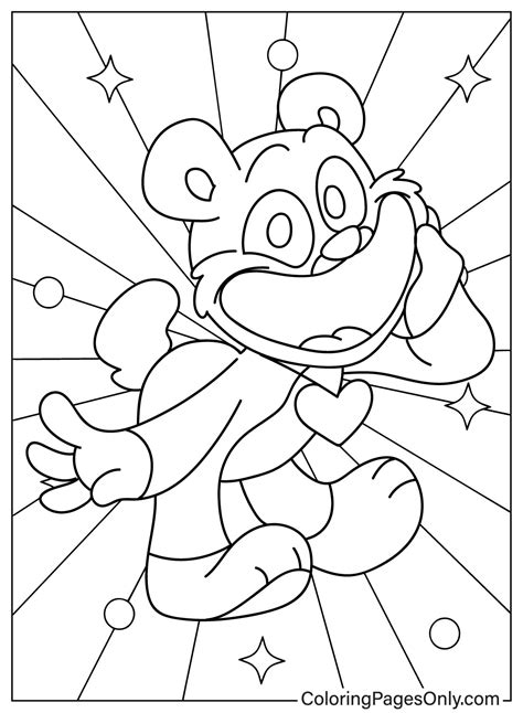 World Smiling Coloring Page