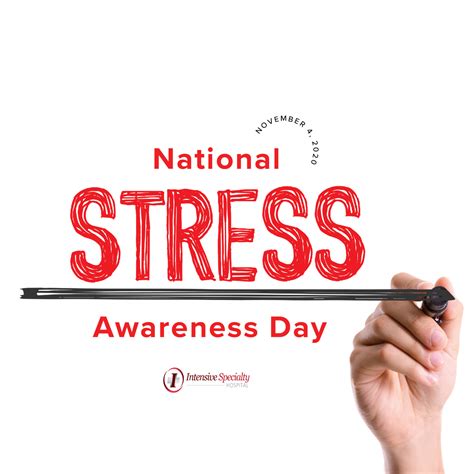 world stress awareness day