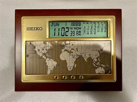 World Time Desk Clock