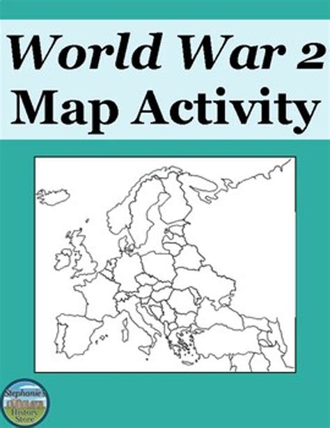 World War 2 Map Worksheets Printables